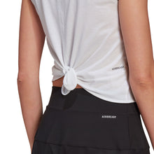 Load image into Gallery viewer, Adidas Club Knotted White Womens Tennis Tank Top
 - 4