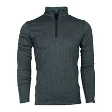 Load image into Gallery viewer, Greyson Herringbone Tate Mens Golf 1/4 Zip - BLK HRINGBN 960/XL
 - 1