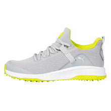 Load image into Gallery viewer, Puma Grip Fusion Evo Juniors Golf Shoes - 7.0/HR GREY/LIME 02/M
 - 1