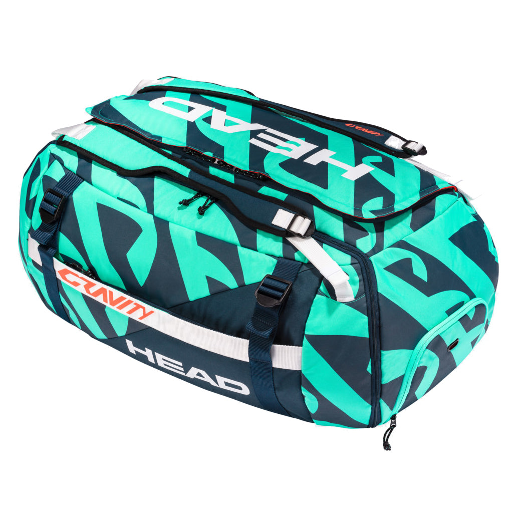 Head Gravity r-PET Tennis Duffle Bag - Teal/Navy
