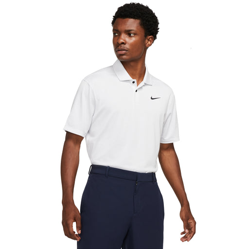 Nike Dri-FIT Vapor Texture Mens Golf Polo - WHITE 100/XXL