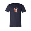 Swannies Breakfast Ball Navy Mens Golf T-shirt