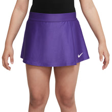 Load image into Gallery viewer, NikeCourt Dri-FIT Victry Flouncy Grls Tennis Skirt - DARK IRIS 579/L
 - 3