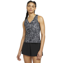 Load image into Gallery viewer, NikeCourt Victory Print Womens Tennis Tank Top - BLACK 010/XL
 - 1