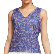 Load image into Gallery viewer, NikeCourt Victory Print Womens Tennis Tank Top - DK PUR DUST 510/XL
 - 3