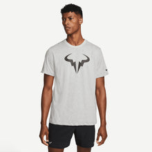 Load image into Gallery viewer, NikeCourt Dri-FIT Rafa Mens Tennis T-Shirt - D GRY HTHR 063/XL
 - 3
