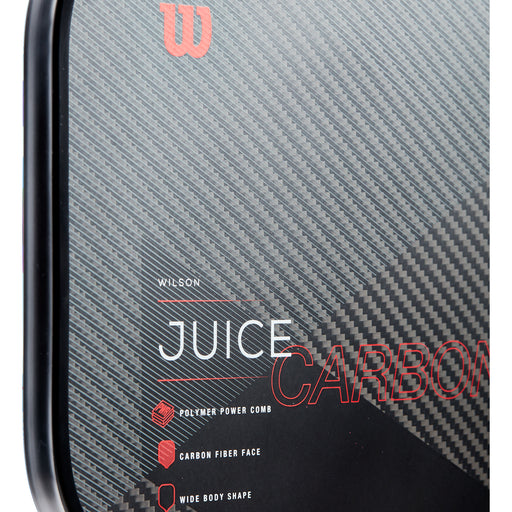 Wilson Juice Carbon Pickleball Paddle