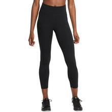 Load image into Gallery viewer, Nike One Mid-Rise 7/8 Black Womens Leggings
 - 1