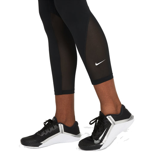 Nike One Mid-Rise 7/8 Black Womens Leggings
