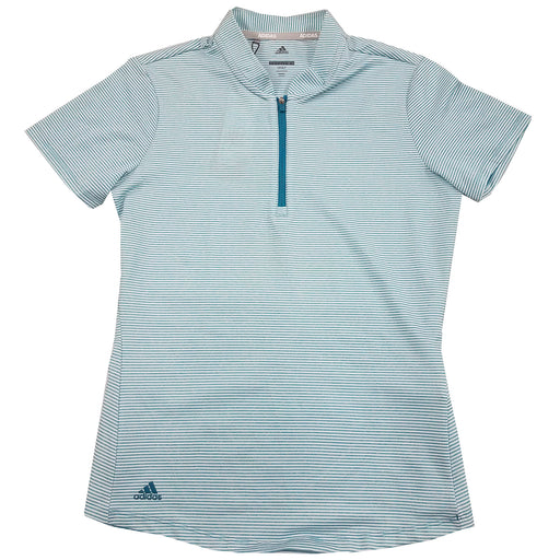 Adidas Advantage Novelty Teal Womens Golf Polo - Teal/XL