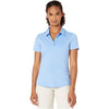 Adidas Advantage Glow Blue Womens Golf Polo