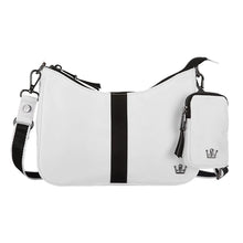 Load image into Gallery viewer, Oliver Thomas No Chaos Crossbody - White/Blk Str
 - 7