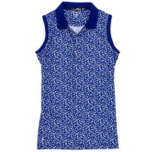 Load image into Gallery viewer, RLX Ralph Lauren Printed Bl Womens SL Golf Polo - Mini Isl Daisy/L
 - 1