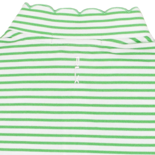 RLX Mesh Mix Green Stripe Womens SL Golf Polo