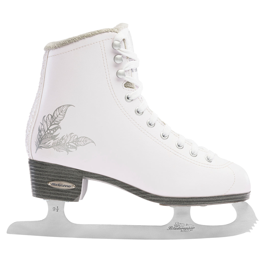 Bladerunner by RB Aurora Womens Figure Skates - White/Silver/10