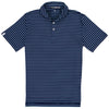 RLX Ralph Lauren Featherweight Airflow French Navy-Soft Aqua Mens Golf Polo