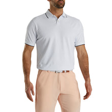 Load image into Gallery viewer, FootJoy Southern Living Solid White Mens Golf Polo
 - 1