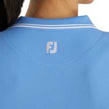 Load image into Gallery viewer, FootJoy South Livin Opn Collr Blu Womens Golf Polo
 - 2