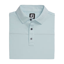 Load image into Gallery viewer, FootJoy Pique Solid w Stitch Ice Blu Men Golf Polo
 - 4