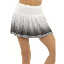 Load image into Gallery viewer, Lucky in Love Ombre Blk 13.75in Wmns Tennis Skirt - BLACK 001/L
 - 1