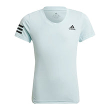 Load image into Gallery viewer, Adidas Club Girls Tennis T-Shirt - ALMOST BLUE 450/XL
 - 1