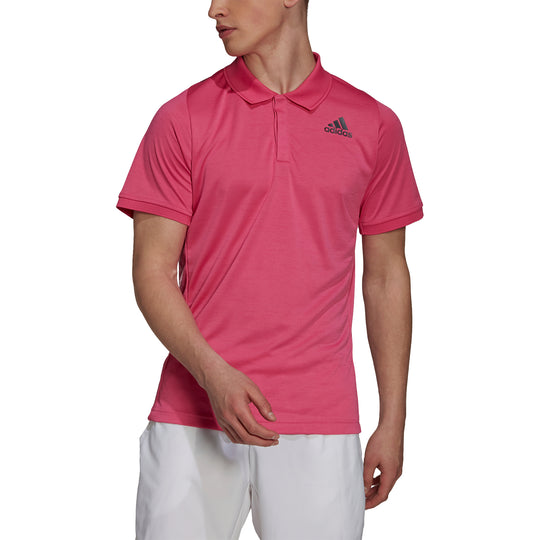 Adidas FreeLift Pink-Black Mens Tennis Polo