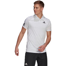 Load image into Gallery viewer, Adidas Club 3 Stripes White-Black Mens Tennis Polo - White/Black/XXL
 - 1