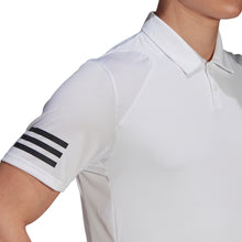 Load image into Gallery viewer, Adidas Club 3 Stripes White-Black Mens Tennis Polo
 - 2