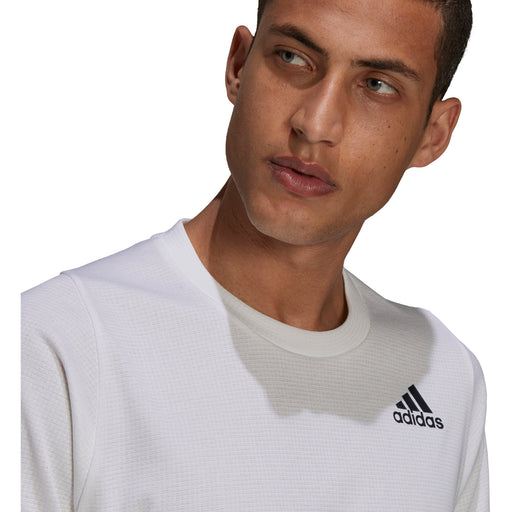 Adidas FreeLift White-Black Mens Tennis Shirt