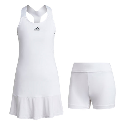 Adidas Aeroready Y-Dress White Womens Tennis Dress