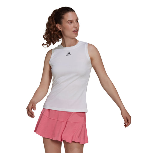 Adidas Match White-Black Womens Tennis Tank Top