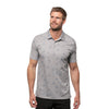 TravisMathew Bricktown Heather Quiet Shade Mens Golf Polo