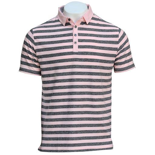 AndersonOrd Waikiki Prism Pink Mens Golf Polo - Prism Pink/XXL