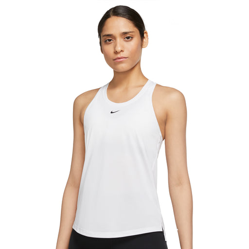 Nike Dri-FIT One Racerback Womens Tank Top - WHITE 100/L