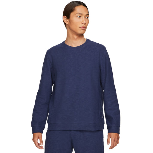 Nike Yoga Mens Training Crew - MIDNT NAVY 410/XL