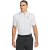 Nike Dri-FIT Vapor GRFX White Mens Golf Polo