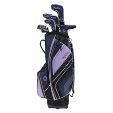 Load image into Gallery viewer, Cleveland Bloom 16 Piece Womens Complete Golf Set - Navy/Lavender
 - 1