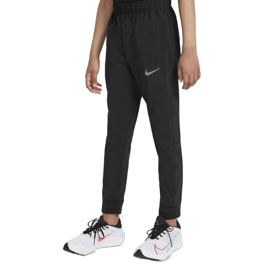 Nike Dri-FIT Woven Boys Training Pants - BLACK 010/XL