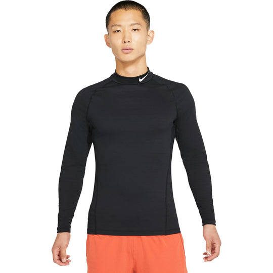 Nike Pro Warm Mock Mens Training Shirt