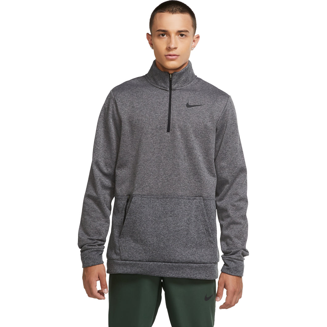 Nike Therma Mens Training 1/4 Zip - CHARCL HTHR 071/XXL