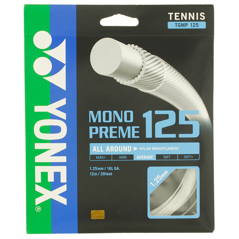 Yonex Monopreme 125 16L Tennis String - White