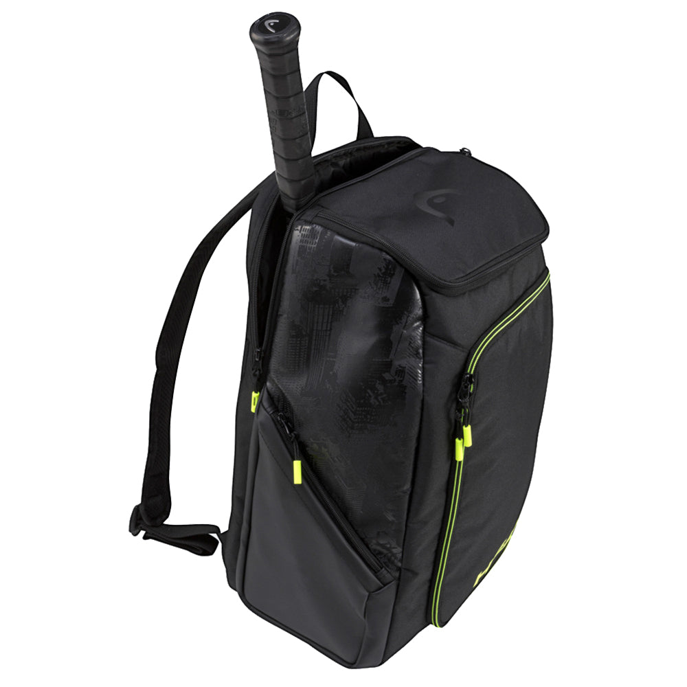 Head Extreme Nite Tennis Backpack - Black/Neon