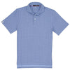 RLX Ralph Lauren Printed Lightweight Airflow Blue Lagoon Mens Golf Polo