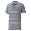 Puma MATTR Fine Stripe Mens Golf Polo