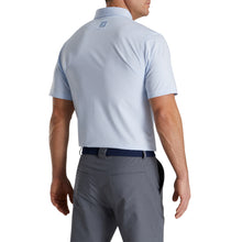 Load image into Gallery viewer, FootJoy Lisle Feeder Stripe Sky Mens Golf Polo
 - 2