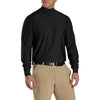 FootJoy Mock Black Mens Long Sleeve Golf Shirt