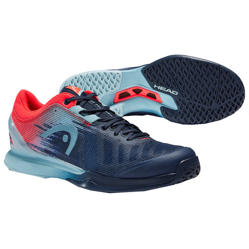 Head Sprint Pro 3.0 Blue Mens Tennis Shoes