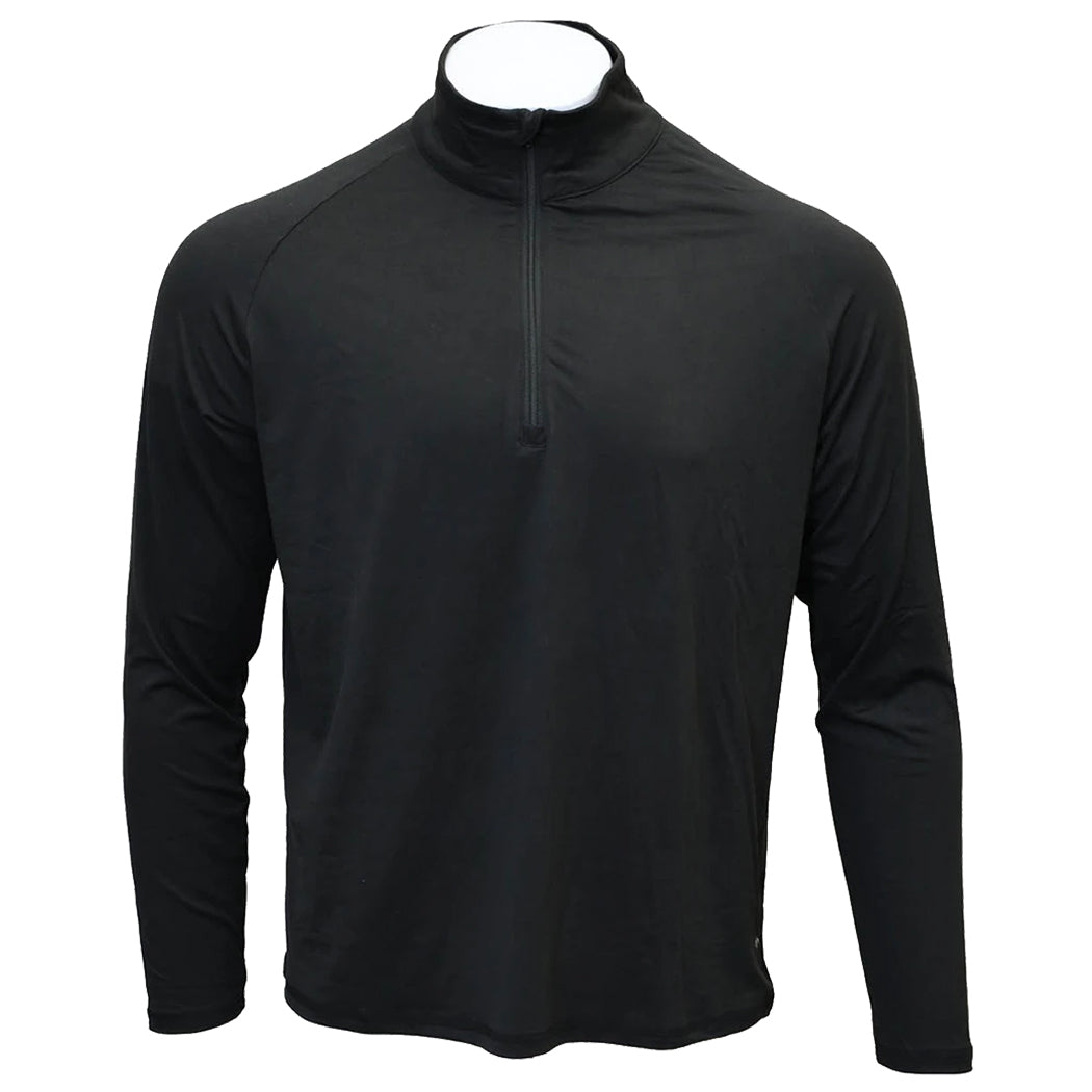 AndersonOrd Aegon Mens Golf 1/4 Zip - Black/XL