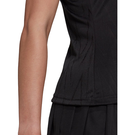 Adidas Prime Y-Tank Black Womens Tennis Tank Top