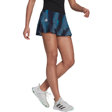 Load image into Gallery viewer, Adidas PB Printed Match Aqua Womens Tennis Skirt - SONIC AQUA 449/L
 - 1